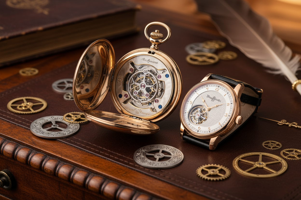 من ابتكارات أبراهام-لويس بريغيه في القرن الثامن عشر، حيث وُلدت تحف مثل التوربيون وساعة ماري أنطوانيت الشهيرة، إلى الساعات العصرية اليوم… يظل جوهر الفكرة واحدًا: الساعة ليست مجرد آلة، بل انعكاس لشخصية من يرتديها. إرث بريغيه لا يزال حاضرًا، يربط بين الماضي العريق والحاضر المليء بالأناقة والابتكار.